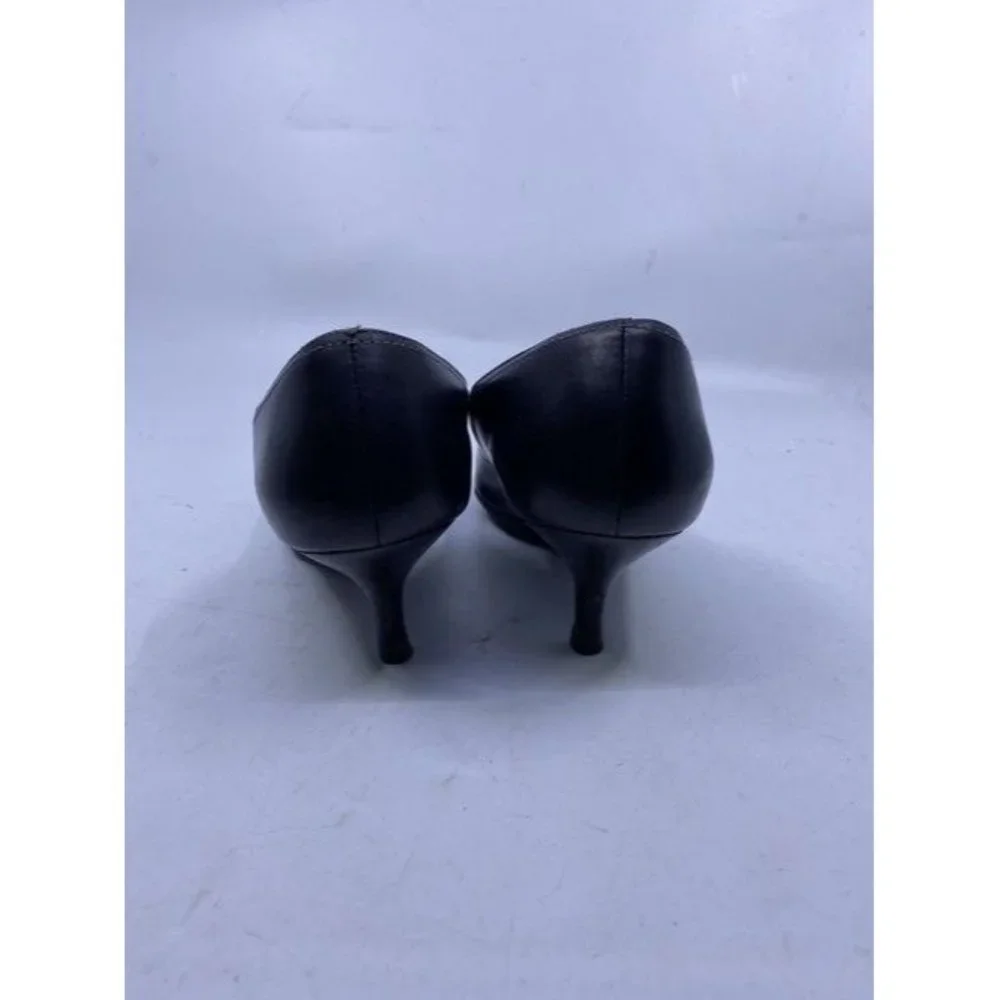 Salvatore Ferragamo Black Light Insignia Pumps Size Us - Picture 4 of 10